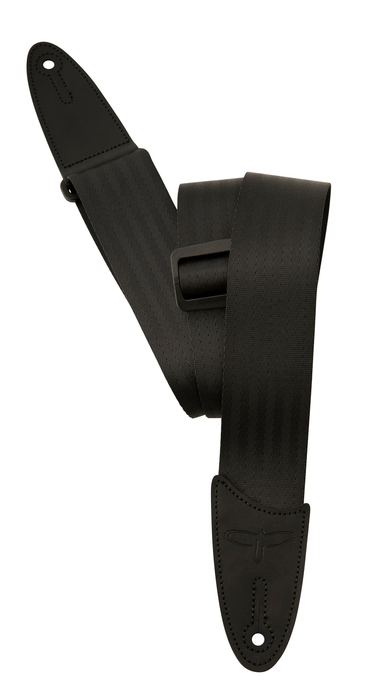 PRS Seatbelt Strap (Black & Charcoal)