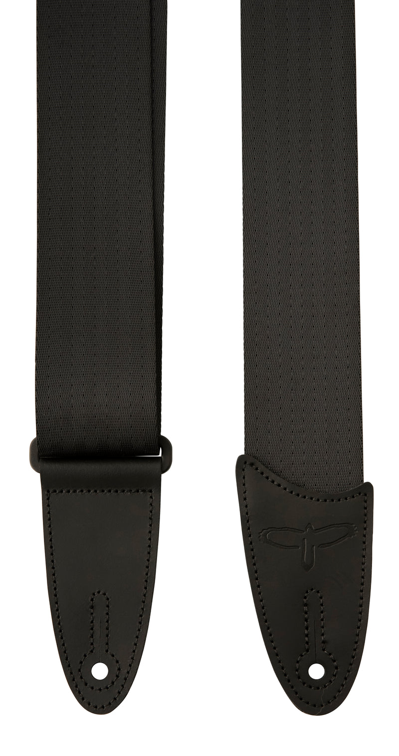 PRS Seatbelt Strap (Black & Charcoal)