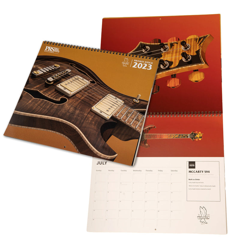 PRS Private Stock Calendar, 2023